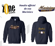 Hoodie officiel des Mariniers du baseball mineur de Rivière-du-loup