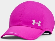 Casque Femme UA Launch Run Hat, Rose