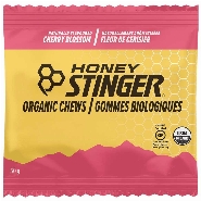 Honey Stinger, Organic, Jujubes énergétiques, Boîte de 12 x 50g, Cerises
