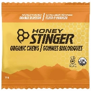 Honey Stinger, Organic, Jujubes énergétiques, Boîte de 12 x 50g, Orange