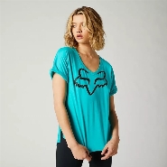 BOUNDARY SS TOP [TEAL] S