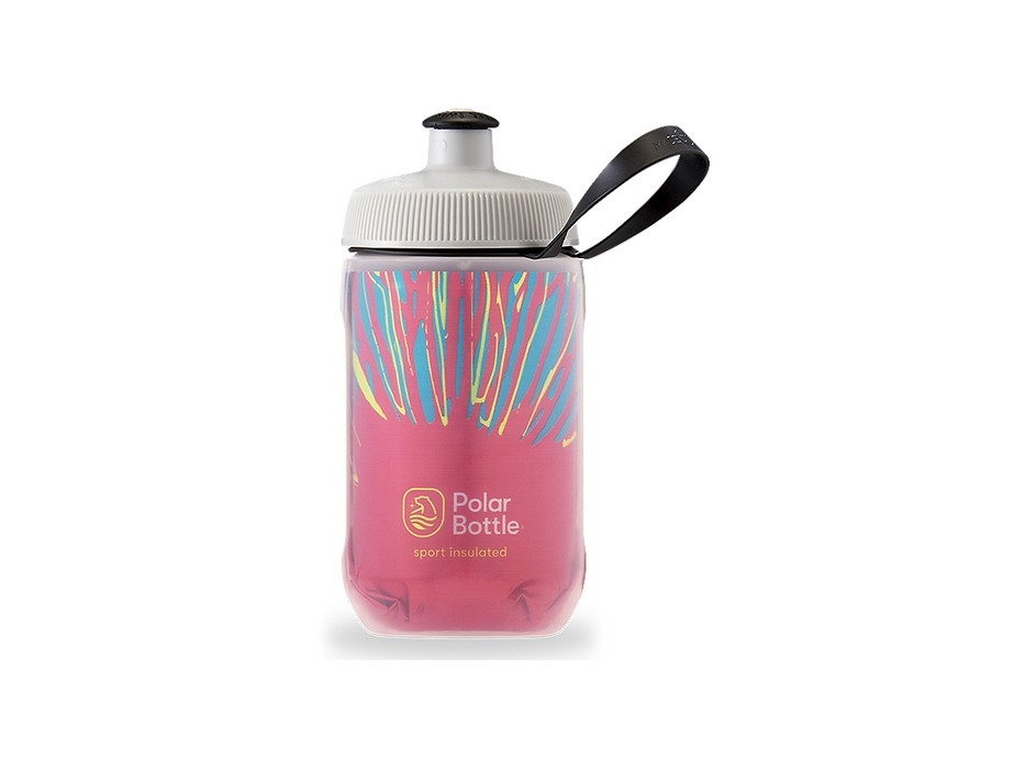 Polar Kids Sport Insulated Fireworks Water Bottle, Rouge 355 ml