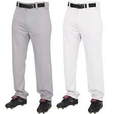 Rawlings Men's Pro 150 Cloth Pants, L, WHITE