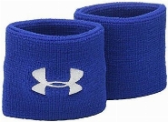 UA Performance Wristbands-Bleu