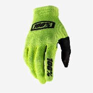 100% Celium Mountain Glove, Noir/Jaune haute visibilité Moyen
